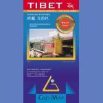 Tybet (Tibet) - Butan, Nepal. Mapa drogowa 1:2 mln.