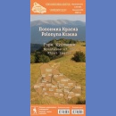 Ukraina: Połonina Krasna. Mapa turystyczna 1:50 000.