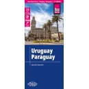 Urugwaj, Paragwaj. Mapa turystyczna 1:1 200 000.