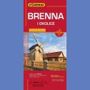 Ustroń i okolice. Brenna i okolice. Mapa turystyczna 1:25 000.