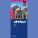 Uzbekistan. Mapa 1:1 000 000.