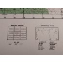 Wałcz N-33-105-A,B. Mapa topograficzna 1:50 000 Układ UTM