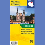 Warmia i Mazury. Mapa turystyczna 1:250 000.