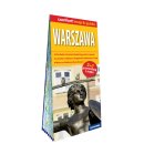 Warszawa. Plan miasta 1:26 000. laminowany map&guide (2w1: przewodnik i mapa)