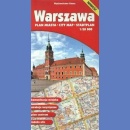 Warszawa. Plan miasta 1:28 000.