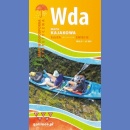 Wda. Szlak kajakowy: Lipusz - Świecie. Mapa 1:65 000.