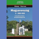 Węgry. Atlas kieszonkowy 1:350 000.
