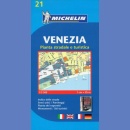 Wenecja (Venezia). Plan miasta 1:5 500. 