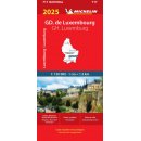 Wielkie Księstwo Luksemburg (Grand Duchy of Luxembourg). Mapa samochodowa 1:150 000