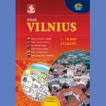 Wilno (Visas Vilnius). Atlas miasta 1:18 000.