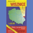 Wisznice M-34-11/12<BR>Mapa topograficzna 1:100 000. Wydanie turystyczne 