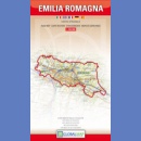 Włochy: Emilia-Romania. Mapa samochodowa 1:250 000.