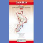 Włochy: Kalabria (Calabria). Mapa samochodowa 1:250 000.