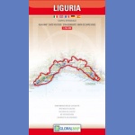 Włochy: Liguria. Mapa samochodowa 1:250 000.