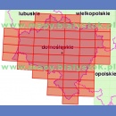 Województwo dolnośląskie. Mapa topograficzna 1:50 000. Układ UTM - Arkusz