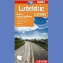 Województwo lubelskie TIR. Mapa 1:250 000 dla zawodowców.