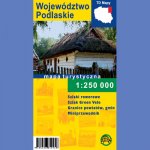 Województwo podlaskie. Mapa turystyczna 1:250 000 laminowana