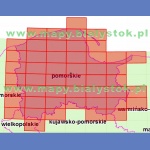 Województwo pomorskie. Mapa topograficzna 1:50 000. Układ UTM - Arkusz