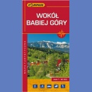 Wokół Babiej Góry. Mapa turystyczna 1:60 000.