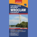 Wrocław. Plan 1:22 000. Plany okolicznych miejscowości.