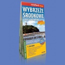 Wybrzeże Środkowe Część Zachodnia. Mapa turystyczna laminowana 1:50 000.