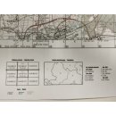 Wydminy N-34-081-A,B. Mapa topograficzna 1:50 000 Układ UTM