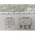 Wyryki M-34-023-A,B.<BR>Mapa topograficzna 1:50 000 Układ UTM