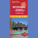 Wysowa-Zdrój i okolice. Mapa turystyczna 1:35 000.