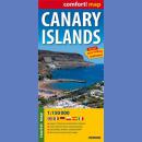 Wyspy Kanaryjskie (Canary Islands). Mapa laminowana 1:150 000. Comfort!map