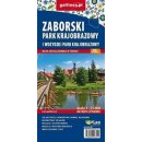 Zaborski Park Krajobrazowy. Wdzydzki Park Krajobrazowy. Mapa turystyczna 1:25 000 wodoodporna