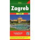 Zagrzeb (Zagreb). Plan 1:15 000.
