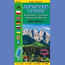 Zakopane i okolice. Mapa turystyczna 1:7 500/1:12 500.