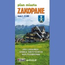 Zakopane. Plan 1:11 500.