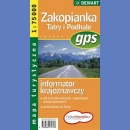 Zakopianka, Tatry i Podhale. Mapa turystyczna 1:75 000.