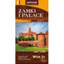 Zamki i pałace Pomorskiego. Mapa z przewodnikiem 1:230 000.