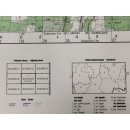 Żary M-33-019-A,B. Mapa topograficzna 1:50 000 Układ UTM