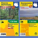 ZESTAW: Puszcza Białowieska + Siemianówka. Zestaw 2 map turystycznych 1:50 000.